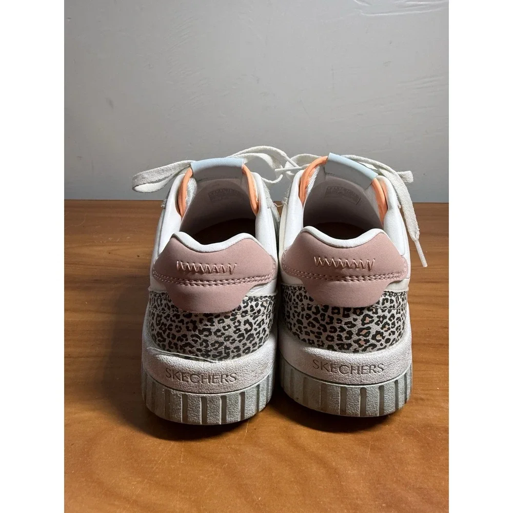 Skechers Court Classics Jade Sneaker Feline Instinct Natural Multi Size 9